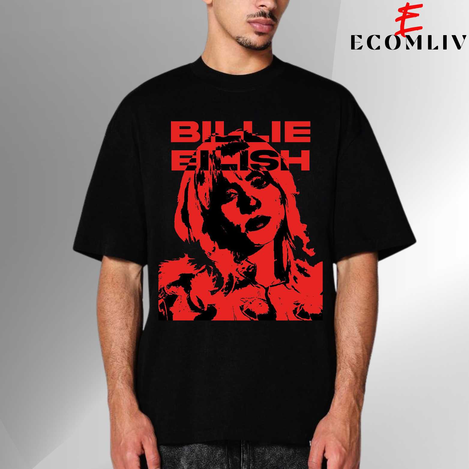 Vintage Billie Eilish T-Shirt, Streetwear Tee